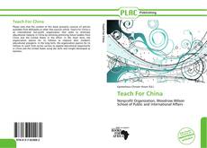 Teach For China kitap kapağı
