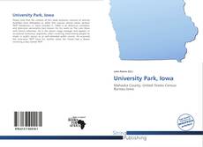 Portada del libro de University Park, Iowa