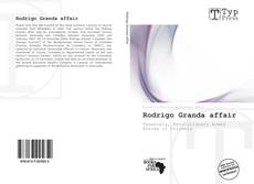 Capa do livro de Rodrigo Granda affair 