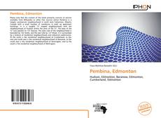 Buchcover von Pembina, Edmonton
