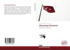 Osmaniye Province kitap kapağı
