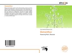 Bookcover of Osmanthus