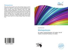 Watapuluwa的封面