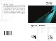 Capa do livro de Spilia, Kozani 