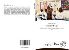 Teacher Corps kitap kapağı