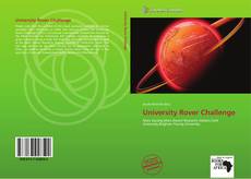 Buchcover von University Rover Challenge
