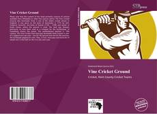 Capa do livro de Vine Cricket Ground 