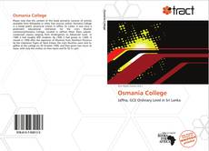 Bookcover of Osmania College