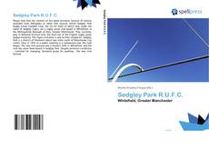 Sedgley Park R.U.F.C. kitap kapağı