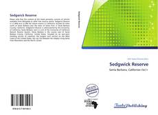 Sedgwick Reserve kitap kapağı