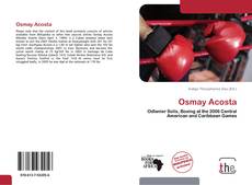 Capa do livro de Osmay Acosta 