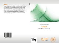 Capa do livro de Sedilia 