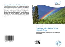 Portada del libro de Vinegar Hill-Indian Rock Scenic Area