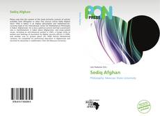 Capa do livro de Sediq Afghan 