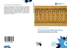 Capa do livro de Teachings of Ramakrishna 