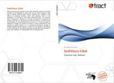 Seditious Libel kitap kapağı