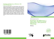 Capa do livro de Rodrigo de Monroy y Almaraz, 5th Lord of Monroy 