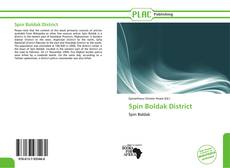 Bookcover of Spin Boldak District