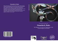Bookcover of Osmotherly Rules