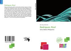 Capa do livro de Rodriguez, Rizal 