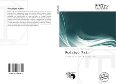 Capa do livro de Rodrigo Rain 
