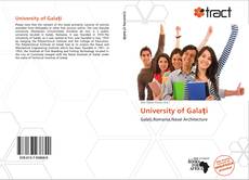 Bookcover of University of Galaţi