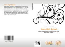 Capa do livro de Vines High School 