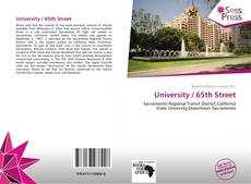 University / 65th Street kitap kapağı