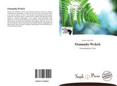 Osmunda Wehrii kitap kapağı
