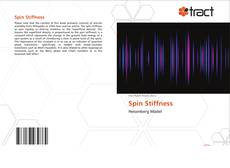 Spin Stiffness kitap kapağı