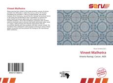 Bookcover of Vineet Malhotra