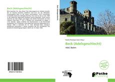 Bookcover of Beck (Adelsgeschlecht)