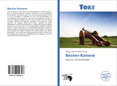 Bookcover of Becker-Kanone