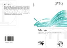 Capa do livro de Pelé Law 
