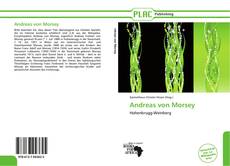 Capa do livro de Andreas von Morsey 