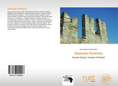 Bookcover of Osowiec Fortress