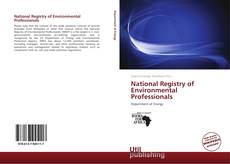 Copertina di National Registry of Environmental Professionals