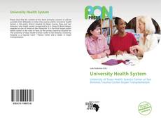 Capa do livro de University Health System 