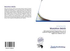 Buchcover von Watchlist (NGO)