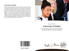 University of Osijek kitap kapağı