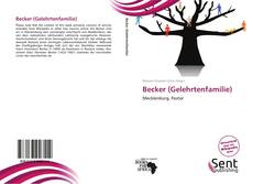 Capa do livro de Becker (Gelehrtenfamilie) 