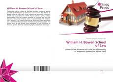 William H. Bowen School of Law kitap kapağı