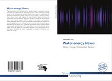 Water-energy Nexus kitap kapağı