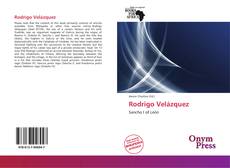 Capa do livro de Rodrigo Velázquez 