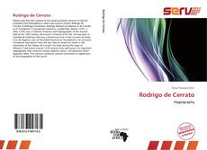 Rodrigo de Cerrato kitap kapağı