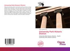 Portada del libro de University Park Historic District