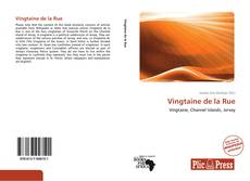 Bookcover of Vingtaine de la Rue