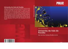 Bookcover of University do Vale do Paraíba