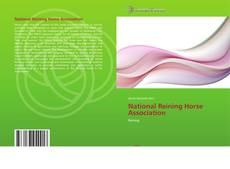 Bookcover of National Reining Horse Association
