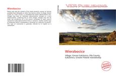 Bookcover of Wierzbocice